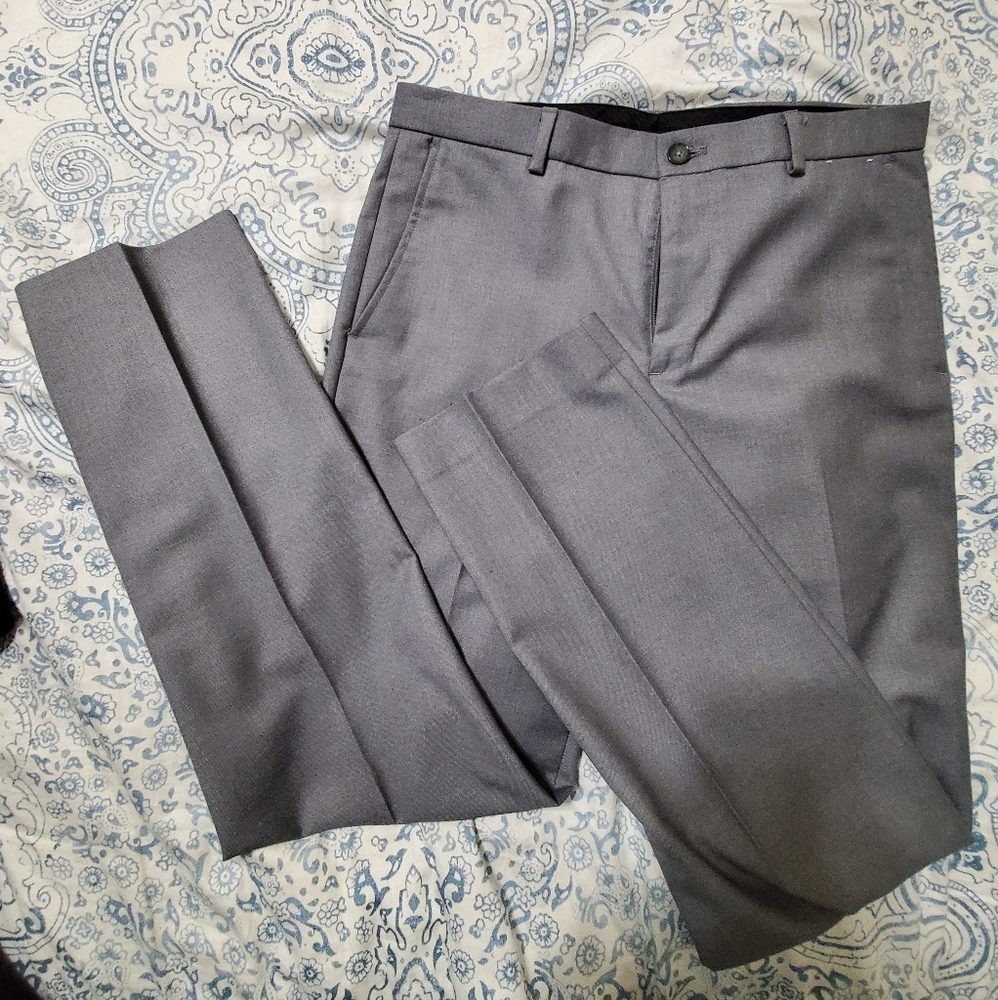 Grey Calvin Klein Dress pants